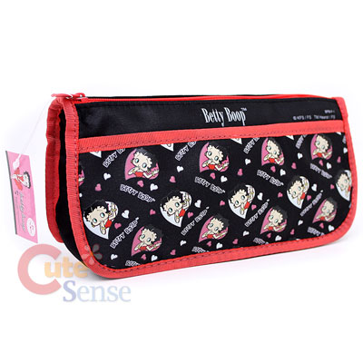 Makeup Case on Betty Boop Pencil Case Cosmetic Bag  Black At Cutesense Com