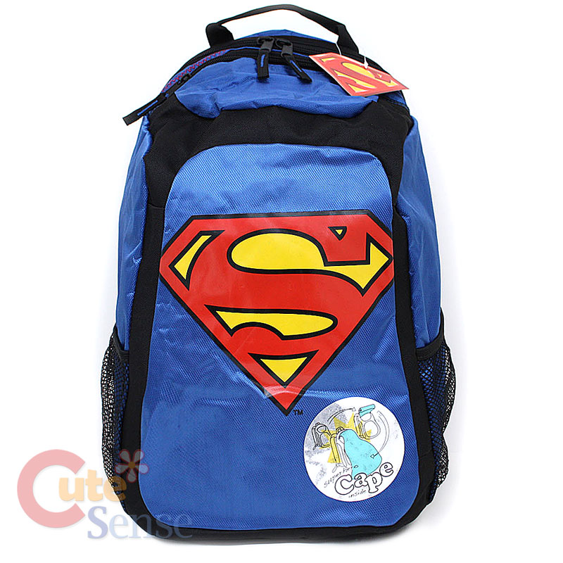 Marvel Backpack Children's Character Superman Flash Batman Justice