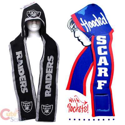 1.jpg Scarf Knit Raiders scarf nfl Scarf Logo NFL hooded  Hooded