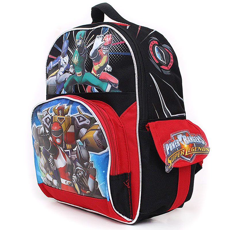 Power Rangers School Backpack/Bag 12" Medium Super Legends eBay