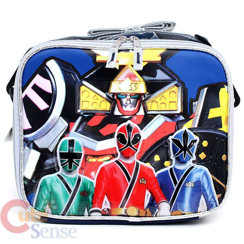 Power Rangers Kids School Lunch Bag Insulated Box Samurai