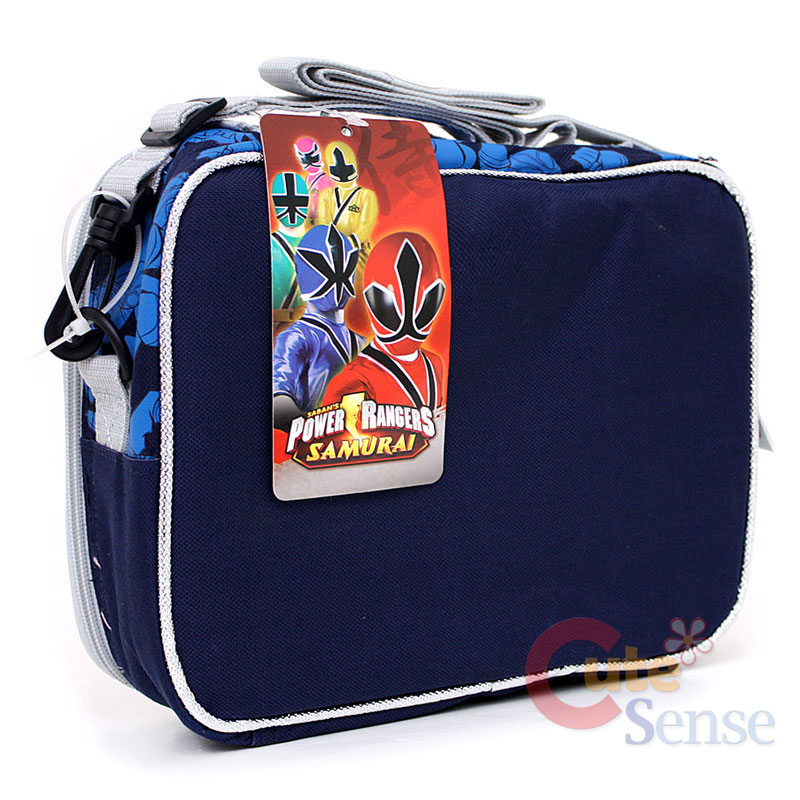 Power Rangers Kids School Lunch Bag Insulated Box Samurai