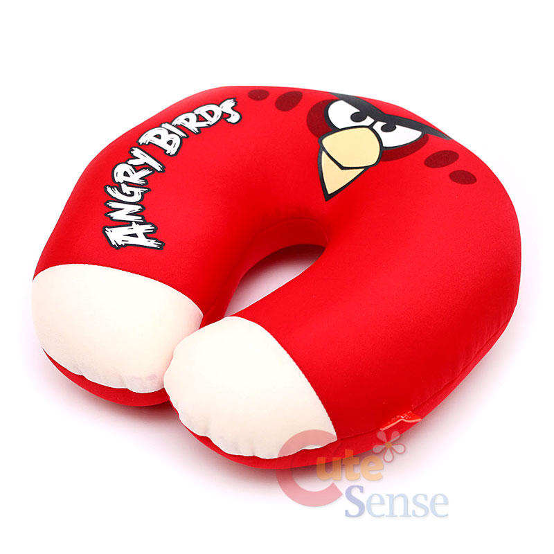 angry birds plush pillow