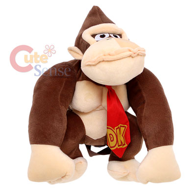 Nintendo Super Mario Donkey Kong Plush dioll Backpack Bag Custume 1.jpg
