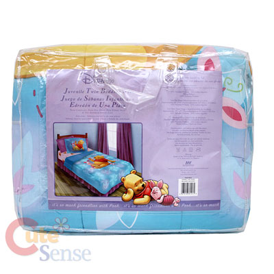 Super Mario Bedding Sets on Pooh   Piglet Twin Bedding Comforter Set  3pc 087918815179   Ebay