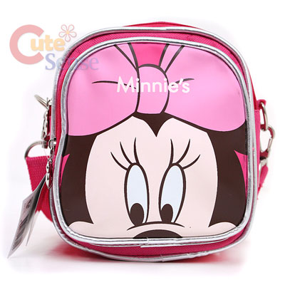 Disney Minnie Mouse Mini Messenger Bag Shoulder Wallet 1.jpg