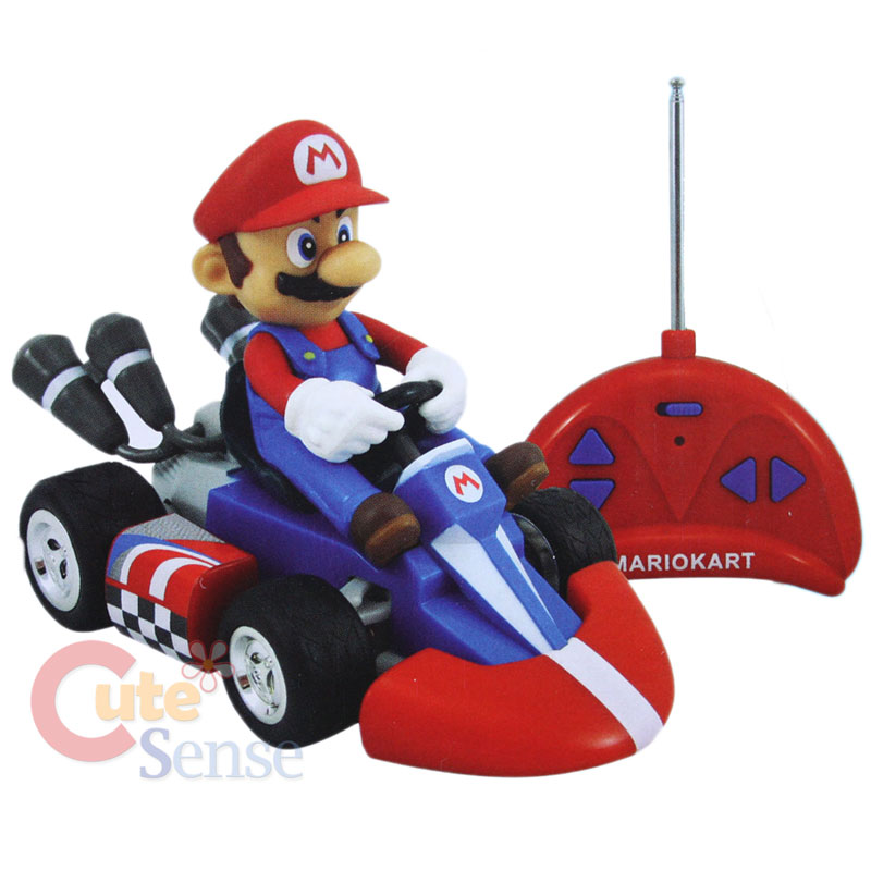 Nintendo Super Mario Kart Wii Mini Radio Control Kart Remote Contol 