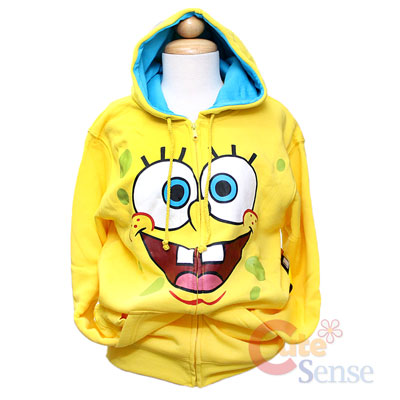 Mens Facial Products on Spongebob Squarepants Face Cartoon Adult Men S Hoodie Hooded