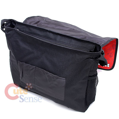 Messenger on Angry Birds School Messenger Bag W Large Red Bird Pig Licensed