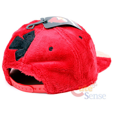 Angry Birds Plush on Rovio Angry Birds Plush Flat Bill Cap Red Bird Hat Teen To Adult