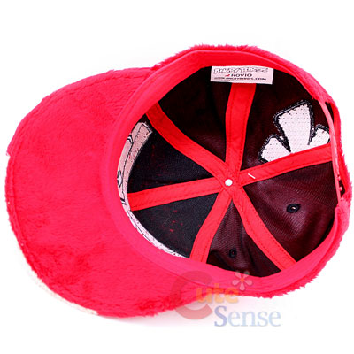 Angry Birds Plush on Rovio Angry Birds Plush Flat Bill Cap Hat  Adjustable  Mens Size At