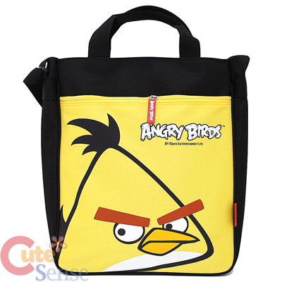 Angry Birds Tote Bag Canvas Shoulder bag Yellow Bird 1.jpg