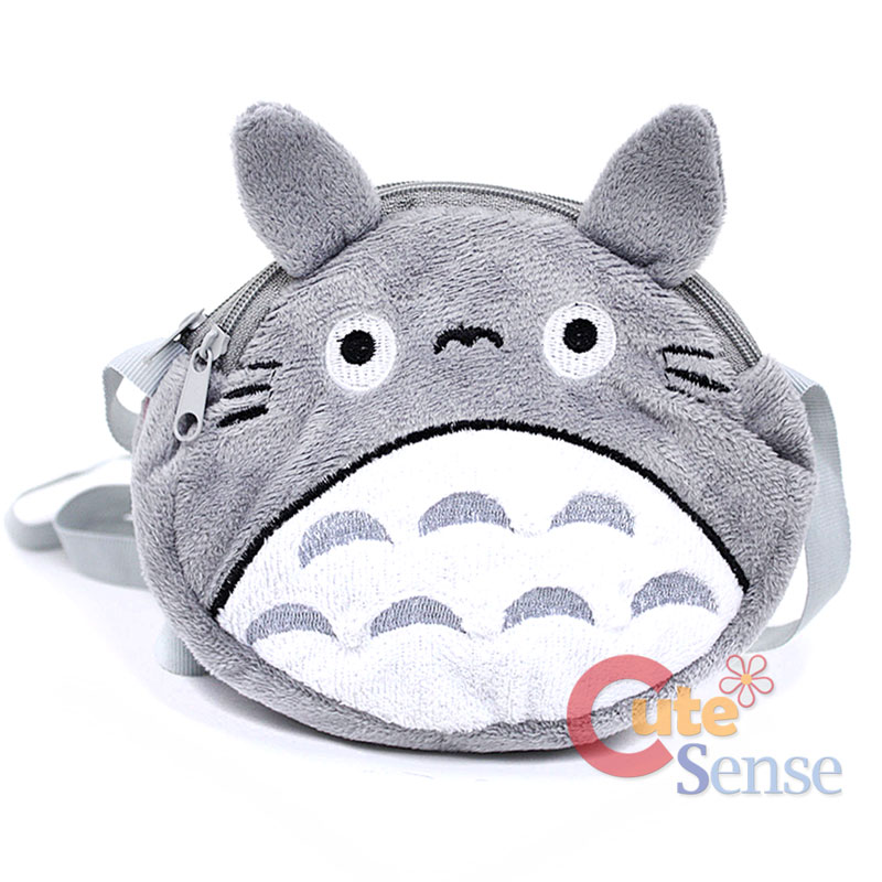 My Neighbor Totoro Plush Coin Wallet /Zippered Mini Bag  