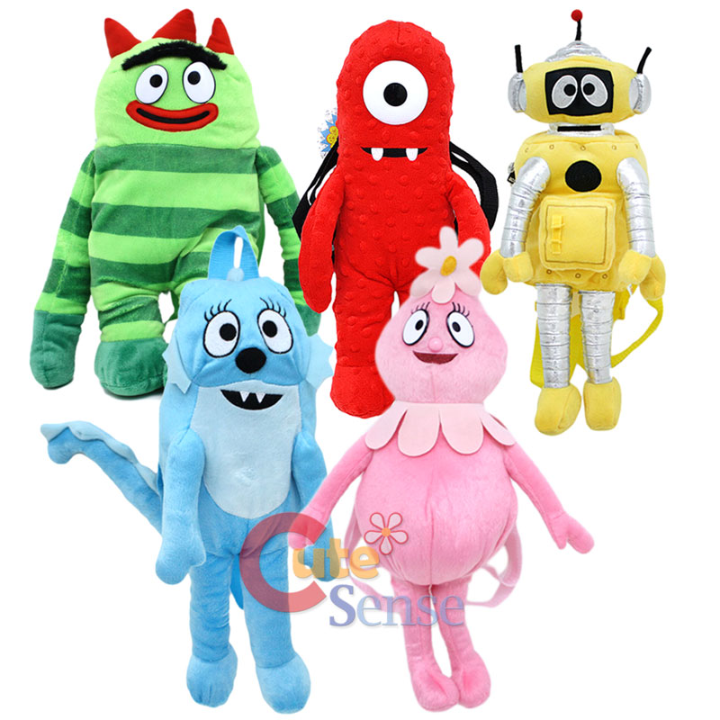 yo gabba gabba plush backpack