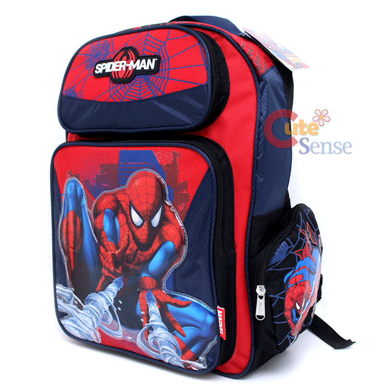 Details about SpiderMan School Large Backpack Lunch Bag Set-Slinger Details about SpiderMan School Large Backpack Lunch Bag Set-Slinger