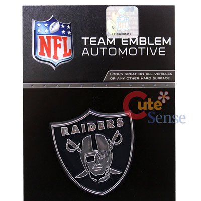 NFL Oakland Raiders Team Logo Auto Car Emblem