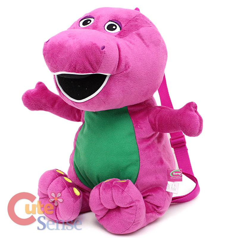Giant barney plush sereposter