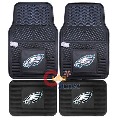 Fanmats Philadelphia Eagles Car Floor Mats 4pc Set