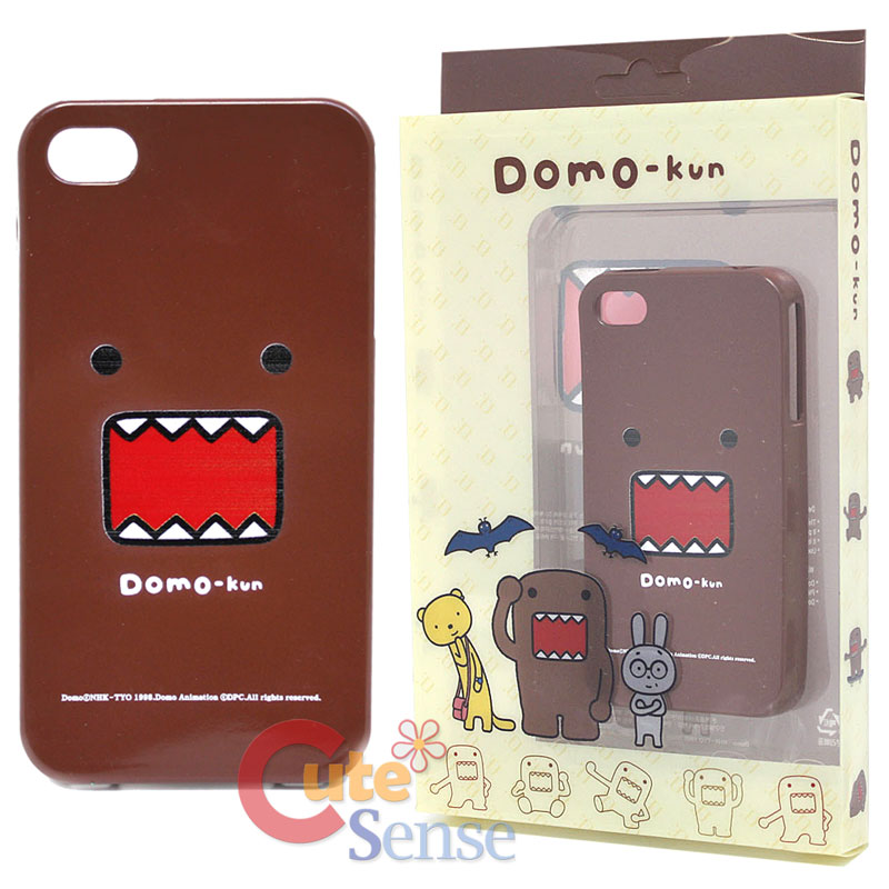 Domo Kun Face i Phone 4 iphone 4S Silicone Case Cover Fit Verizon At&T