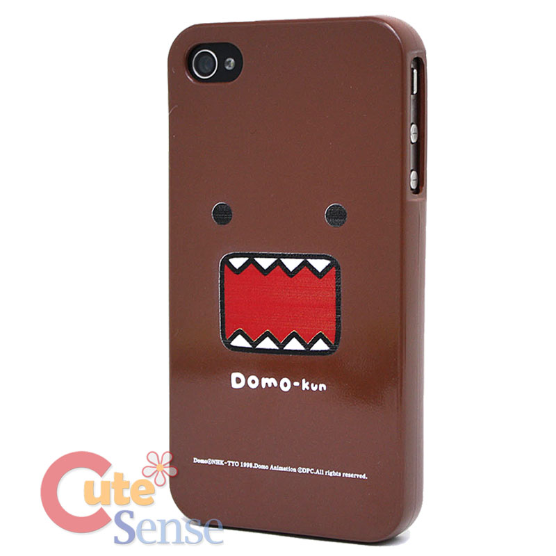 Domo Kun Face i Phone 4 iphone 4S Silicone Case Cover Fit Verizon At&T