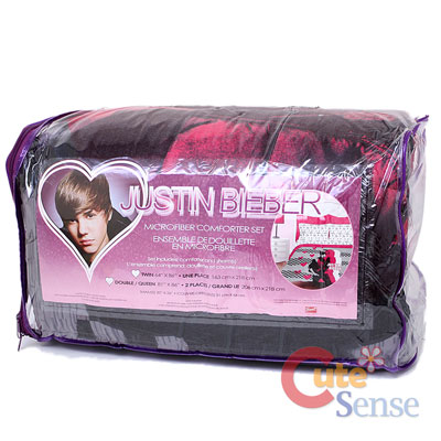 Justin Bieber Bedding on Justin Bieber Comforter Set Queen Bedding Set