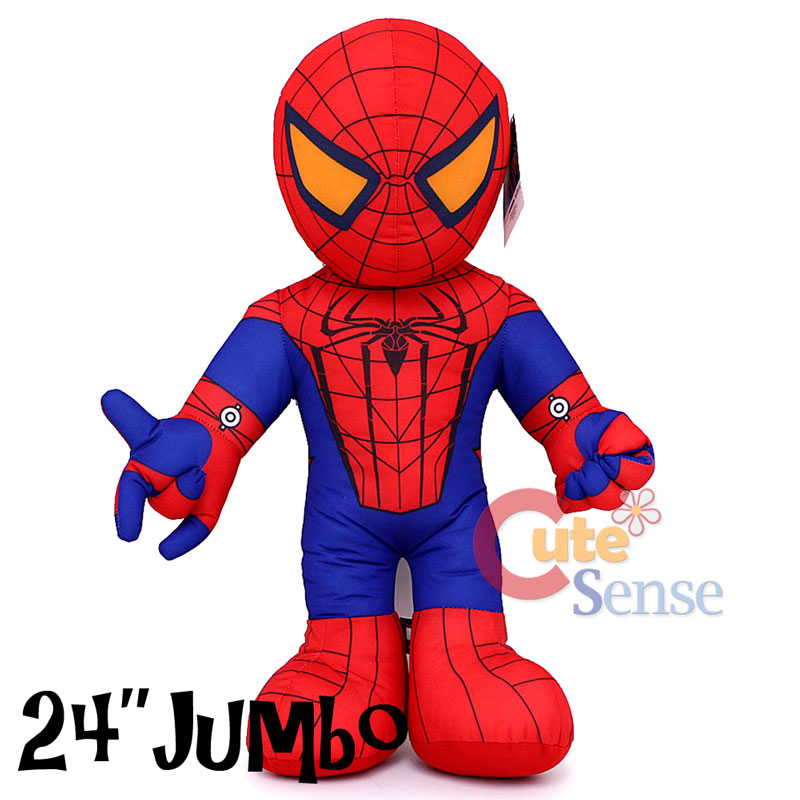 large plush spider man