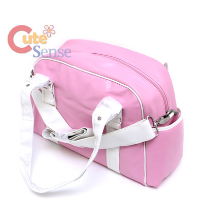 Leather Duffle Bags on Paul Frank Leather Duffle Diaper Shoulder Bag  Baby Pink At Cutesense