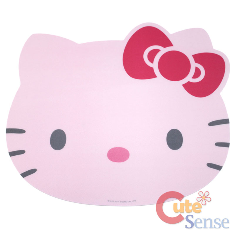 Sanrio Hello Kitty Mouse Pad 17" XL Pink Desk Top Keyboard Mat Work Accent Pad eBay
