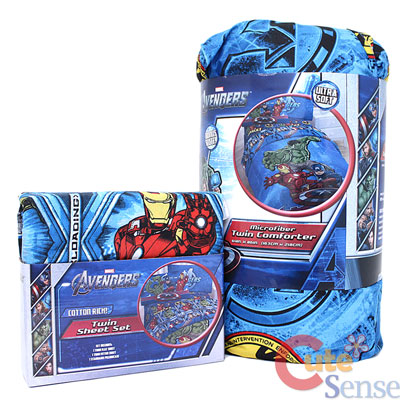 Iron Beds America on Marvel Avengers 4pc Twin Bedding Comforter Set At Cutesense Com