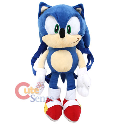 Sega Sonic Plush Doll Backpack Custume Bag 1.jpg