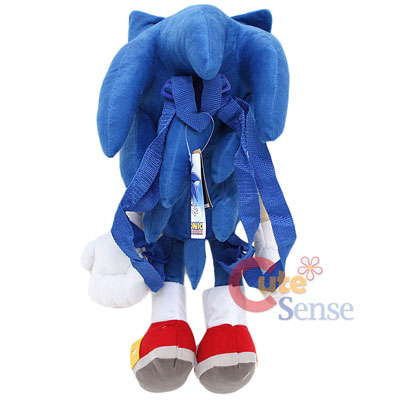 Sega Sonic Plush Doll Backpack Custume Bag 2.jpg