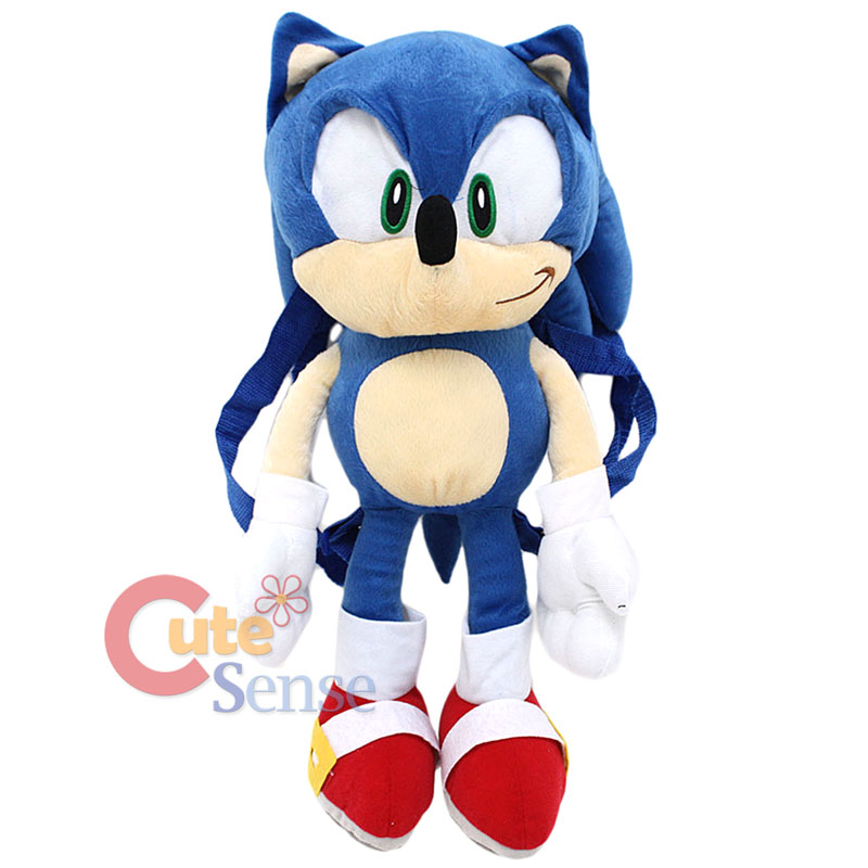 super sonic plush backpack