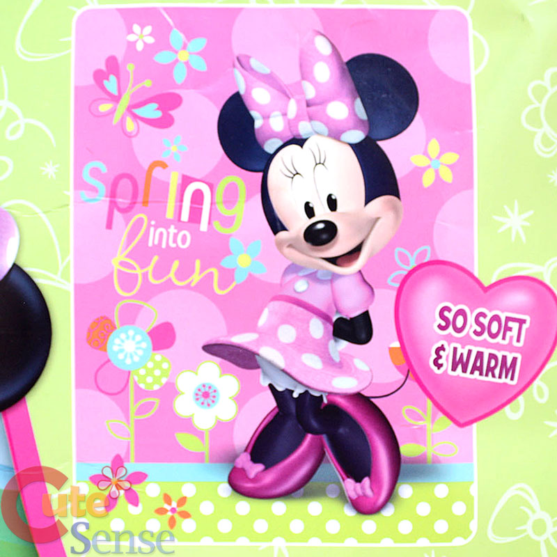 disney minnie mouse plush blanket