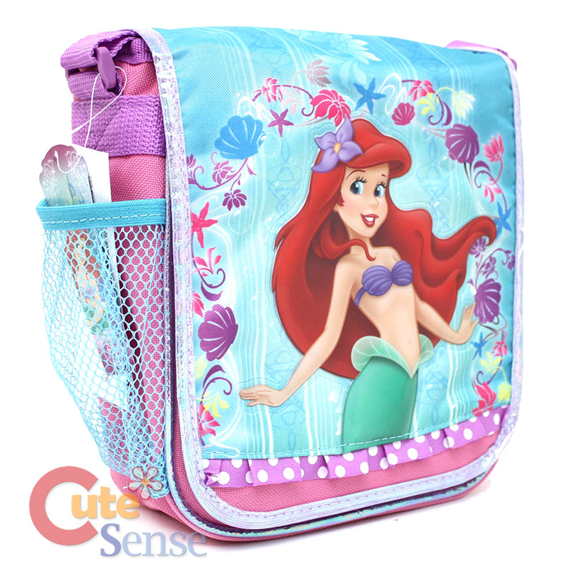 Disney Little Mermaid Ariel 16 034 Large School Backpack Lunch Bag