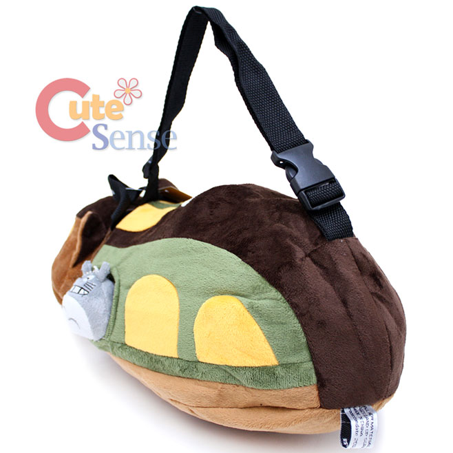 totoro plush bag