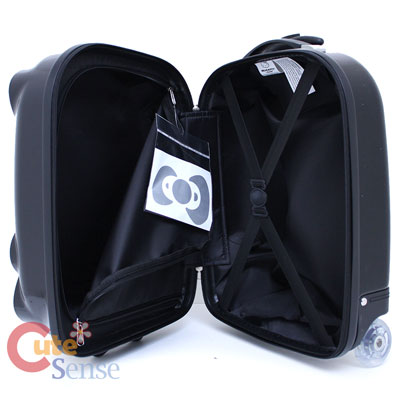 Hello Kitty face ABS Luggage Trolley Hard Case Black 5.jpg