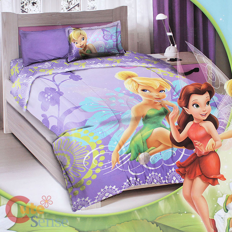 disney tinkerbell fairies twin bedding comforter set 3pc disney tinkerbell fairies twin bedding comforter set 3pc