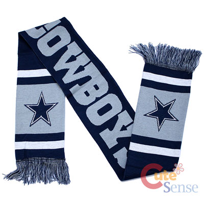 NFL Dallas Cowboys  Kinnited Logo Scarf