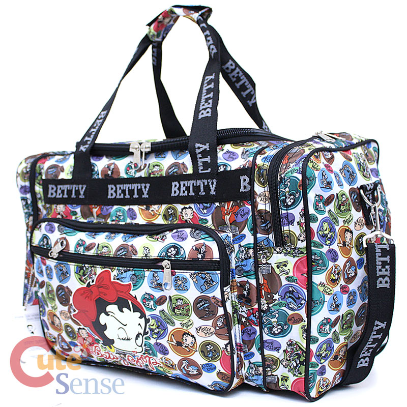 betty boop duffle bag