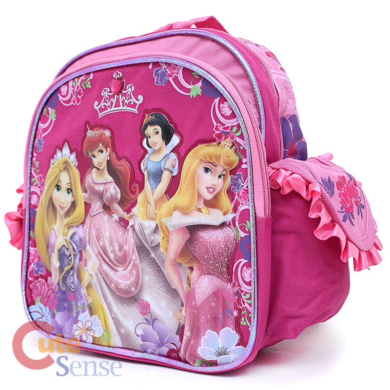 Disney Princess with Tangeld School 10 Toddler Backpack with Stone