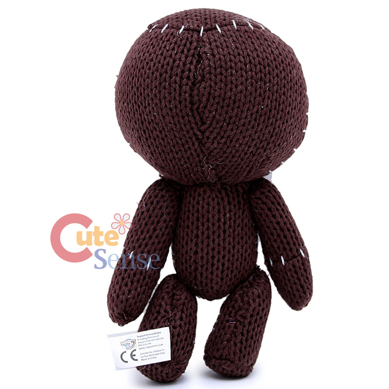 Little Big Planet Sackboy Plush Doll Toy 7 Knitted Stuffed Toy