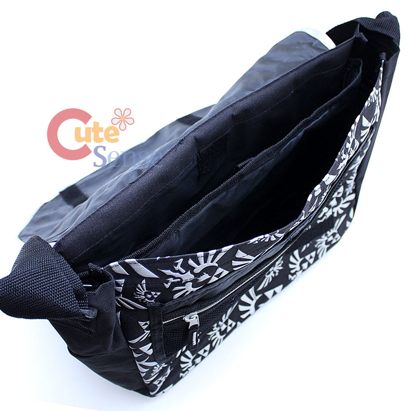 Nintendo The Legend of Zelda Tri Force Logo Messenger Bag LapTop Carry