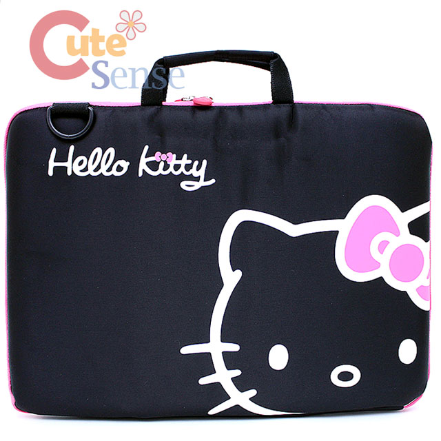 Sanrio Hello Kitty Formed 16" LapTop Case Briefcase Shoulder Strap