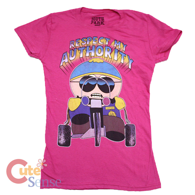 cartman t shirt respect my authority