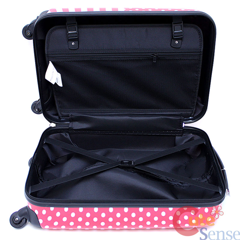 Sanrio Hello Kitty 20" Hard Case Luggage ABS Suit Case Trolley Bag Red