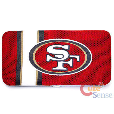 San Francisco 49ers jersey Hinge Wallet flat NLF Wallet 1.jpg