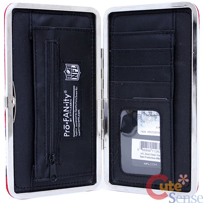 San Francisco 49ers jersey Hinge Wallet flat NLF Wallet 2.jpg
