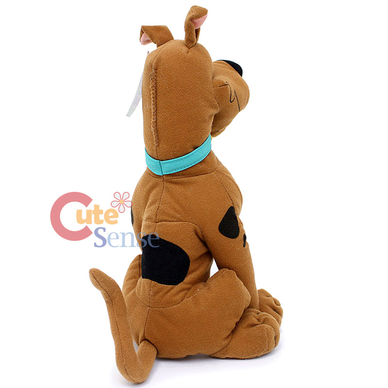 Scooby Doo Plush Doll Figure Smile Face 15" Seated Large Stuffed Toy
