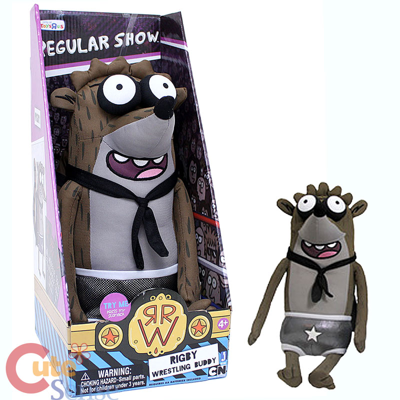 regular show rigby plush