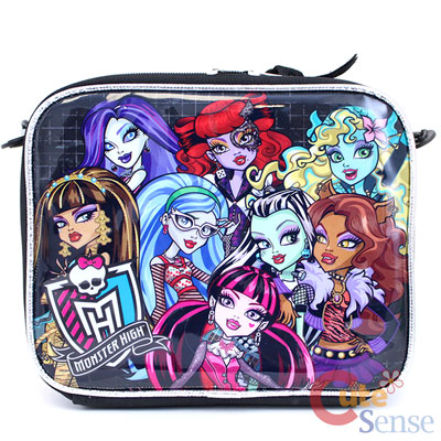lunch bags for high school girls on Monster_High_School_Lunch_Bag_Snack_Bag_Purple_Checkered_1.jpg
